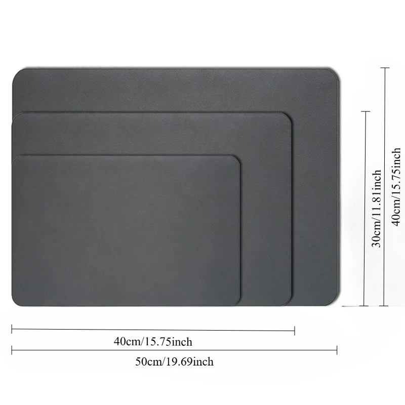 Super Absorbent Large Kitchen Absorbent Mat Antiskid Draining Coffee Dish Drying Mat Quick Dry Bathroom Drain Pad Tableware Mat