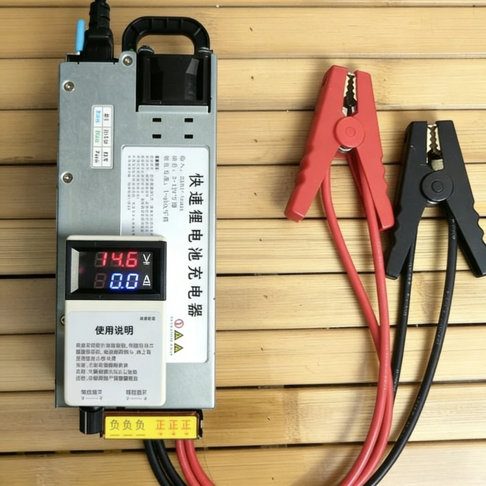 

Зарядное устройство 3-15В 60А/100А с регулируемым током и напряжением для литий-железо-фосфатных, тройных литиевых, свинцово-кислотных аккумуляторов и автодомов