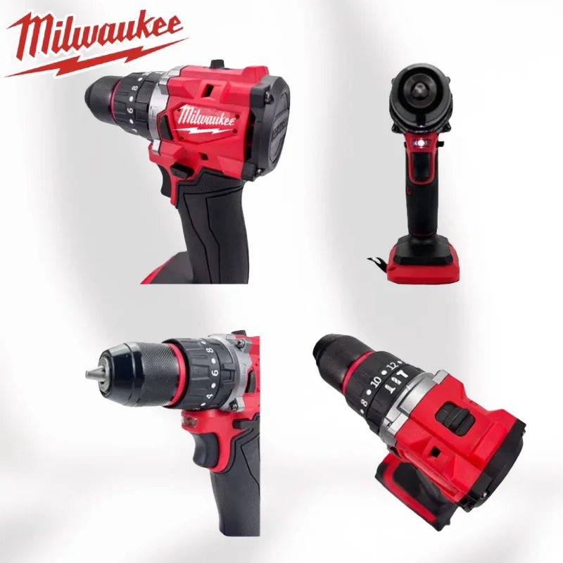 ميلووكي مثقاب كهربائي صغير 150N.m مثقاب صدمي لاسلكي بدون فرش لبطارية 18 فولت تستخدم أداة تزيين الطاقة #4