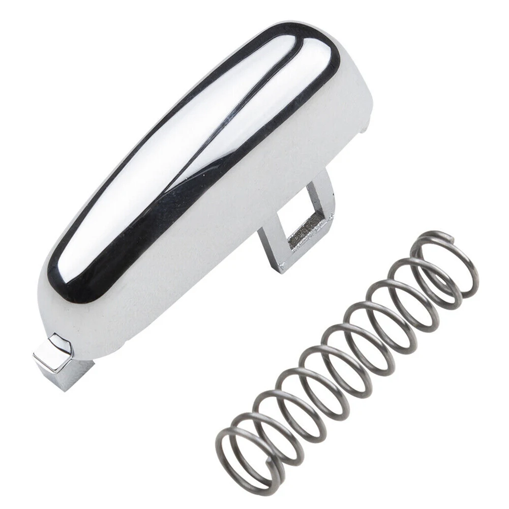 

Car Handbrake Lever Parking Button Cover Chrome Decoration Shell Handbrake Lever Button Car Styling Accessorie For Mokk