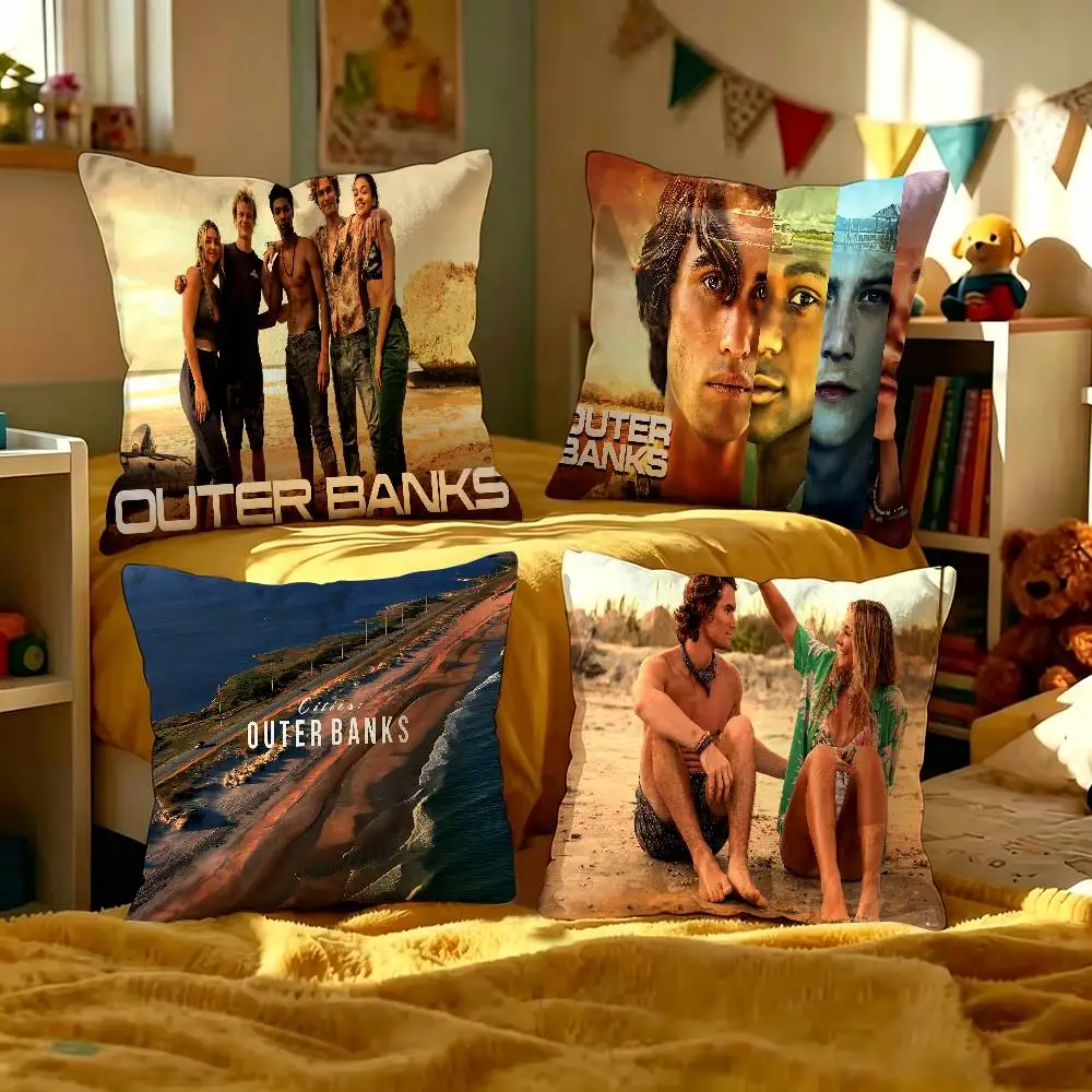 TV Series Outer Banks Cushion Cover Pillow Cover Decor Pillowcase Printed Cushion Case for Couch