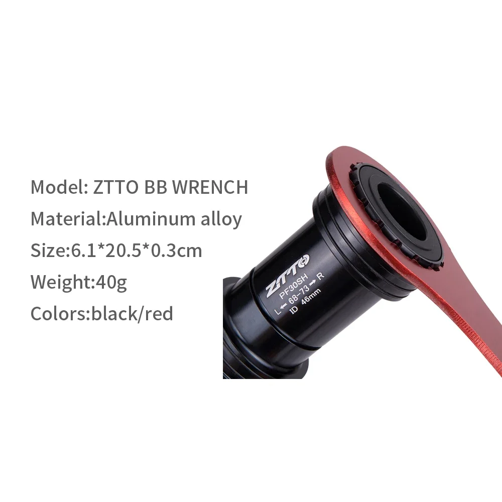 ZTTO Bottom Bracket Multifunctional Wrench Dub BB Repair Tool For BB91 BB109 86 BB30SH PF30SH BB51/71 Installation Remover Tools