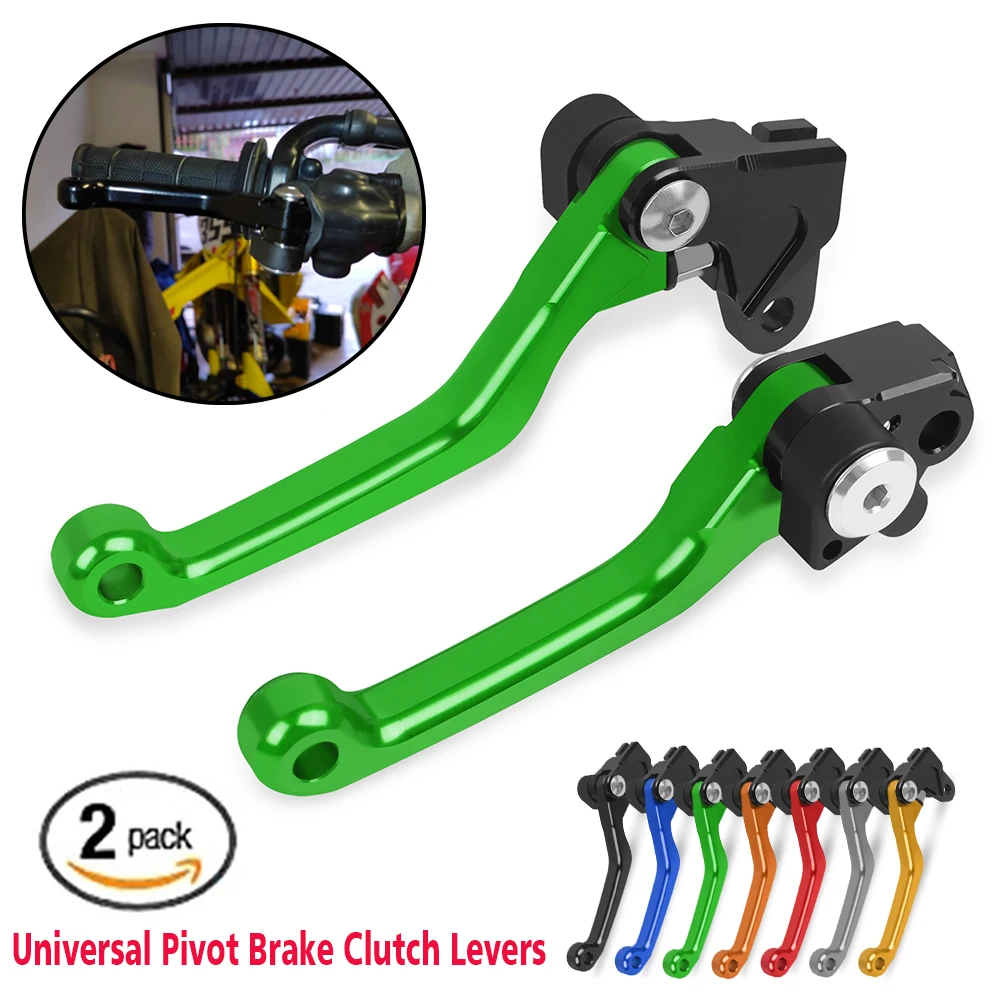 

Pivot Brake Clutch Levers Accessories For Kawasaki KX250 2005-2020 KX250F KX450F 2006-2018 Motorcycle Dirt Pit Bike Handle Lever