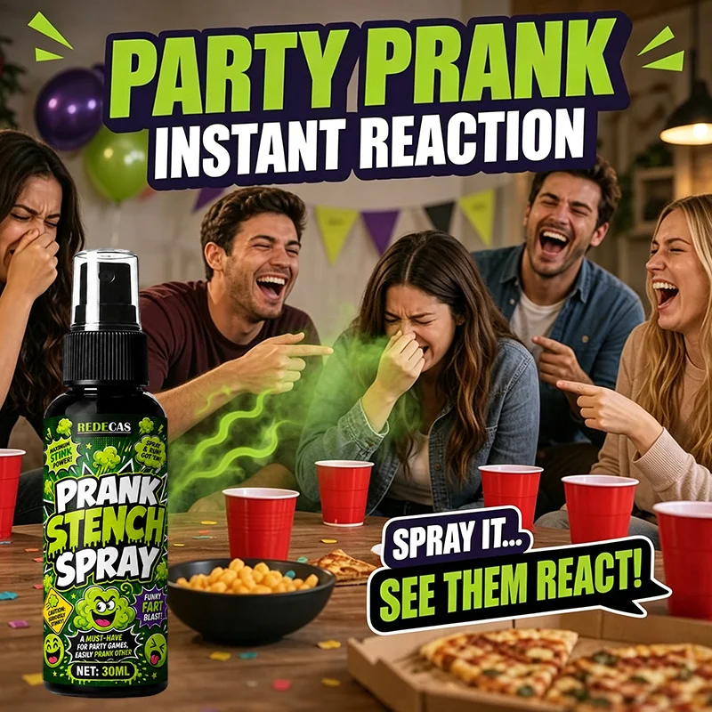 Long Lasting Stink Prank Spray, Horrible Odor, Halloween & April Fool Party Novelty Gag Prop
