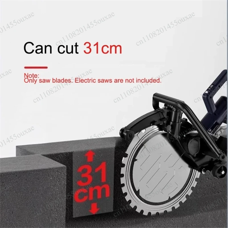 R2407 Diamond Ring Saw Blade 410MM High Frequency Brushless Circular Cutting Blade Special Ring Saw Replacement Accessory