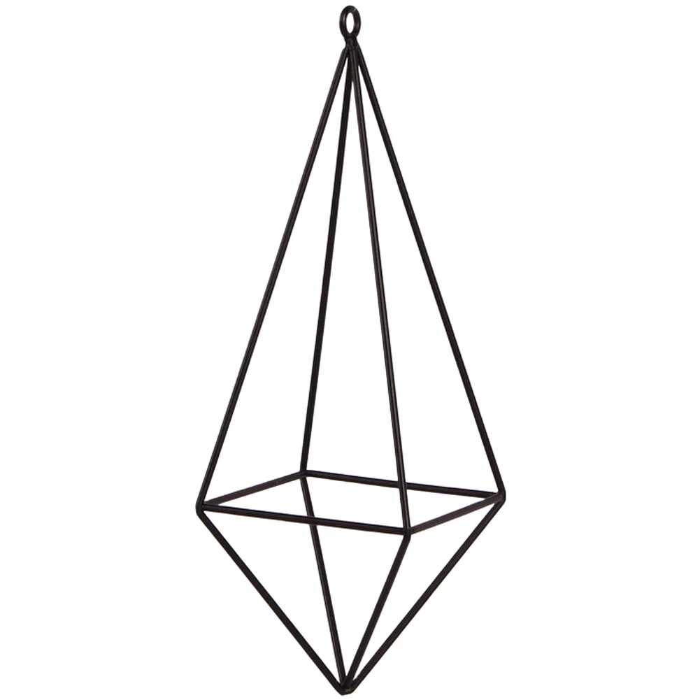 For Home Decor Metal Air Plant Air Plant Holders For Modern Interior Geometric Air Plant Holder Sturdy Iron Material