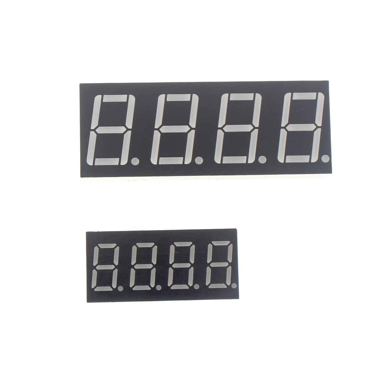 LED 디지털 튜브 0.36/0.56인치 공통 음극/양극 1 2 3 4비트 10 세그먼트 디지털 바 차트 빨간색 노란색 녹색 파란색