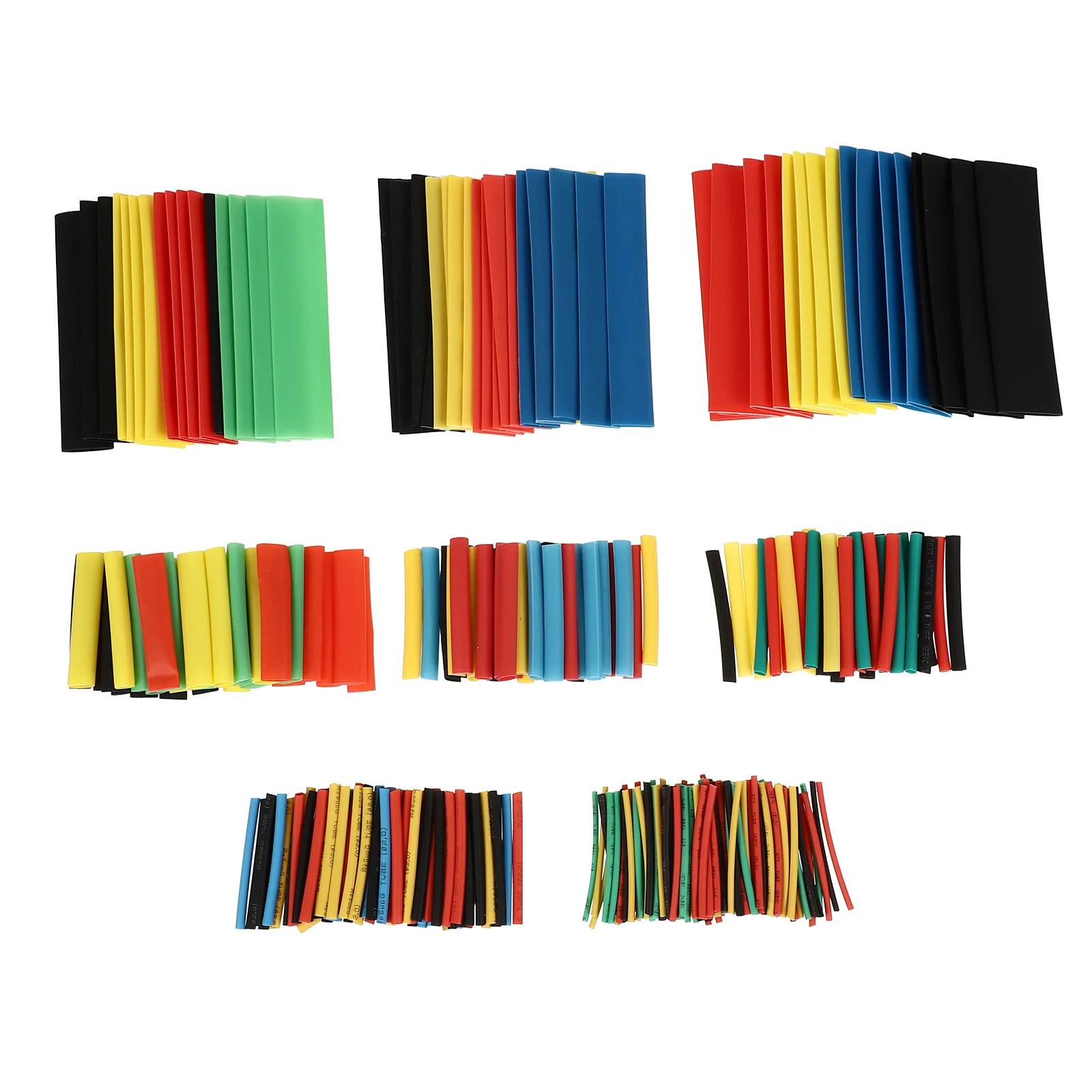 

328 шт. термоусадочная трубка, рукав для электрического кабеля, проволочная обмотка, изоляционная крышка, рукав для электрического кабеля для проводки проводов