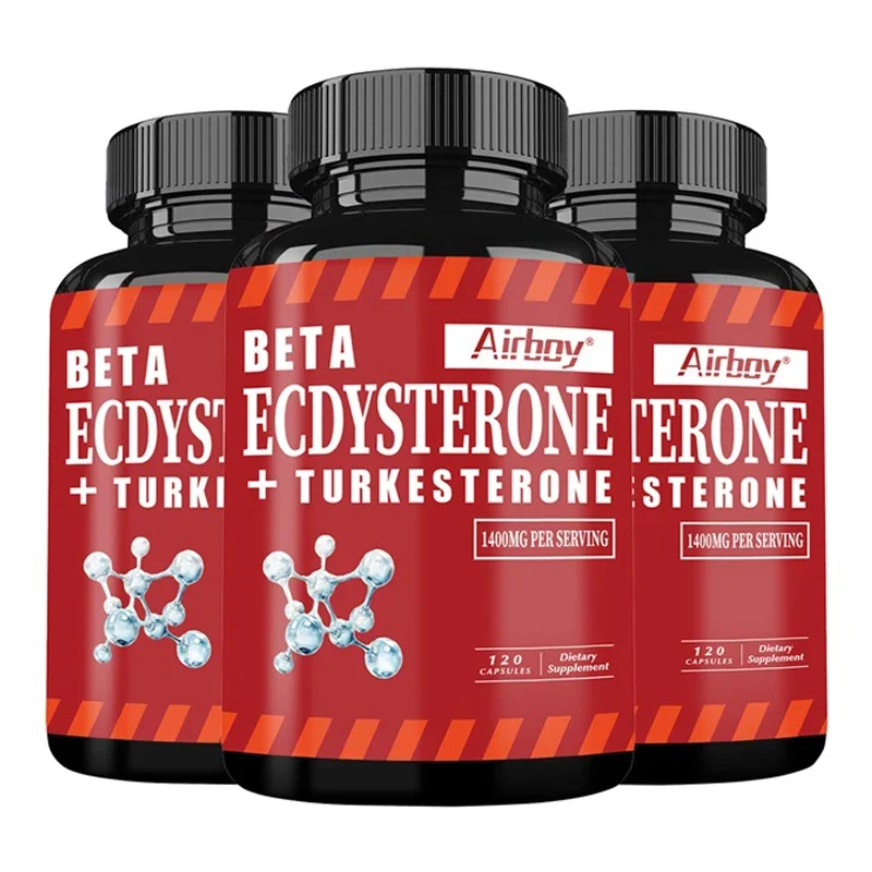 Suplementos Beta Ecdysterona y Turkesterona: mejoran el rendimiento atlético y la fuerza, aumentan la masa muscular