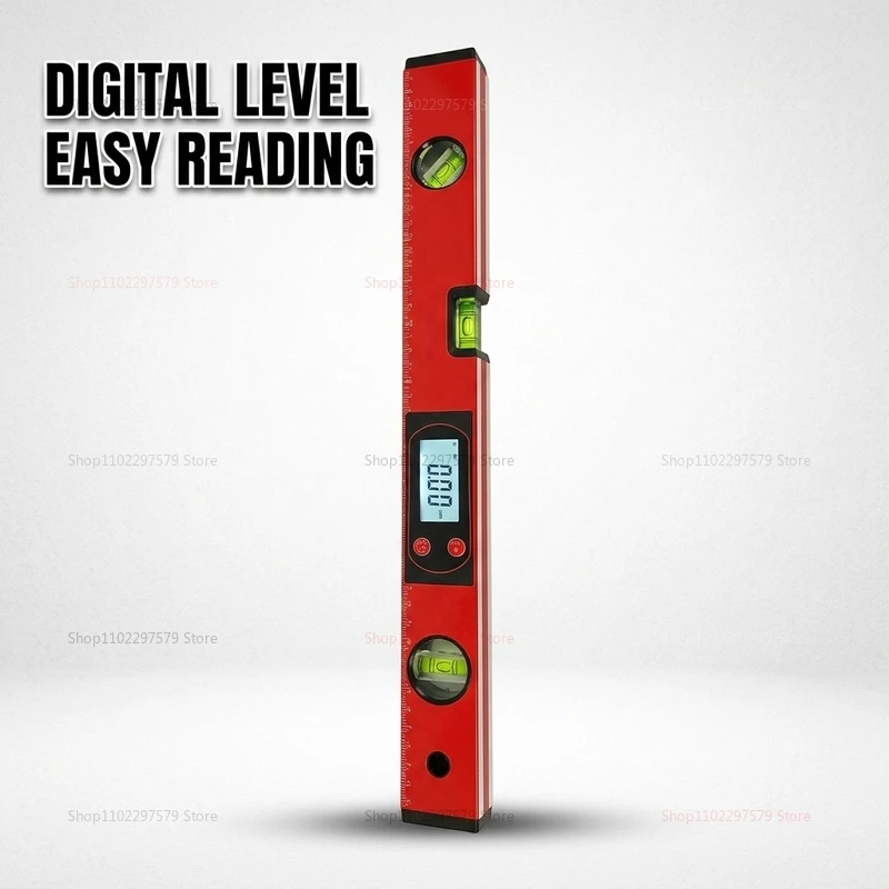 30/50cm Digital Laser Display Magnetic Level Ruler Electronic Inclinometer Protractor for Carpentry Masonry Construction