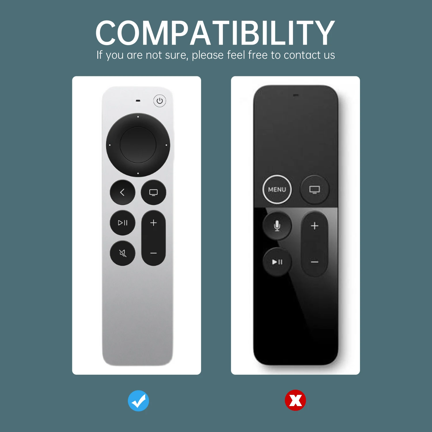 SIKAI Crocodile Cover for Apple TV 4K Siri Remote 2021 and Compatible with Apple AirTag Protective Shell Remote Control Case