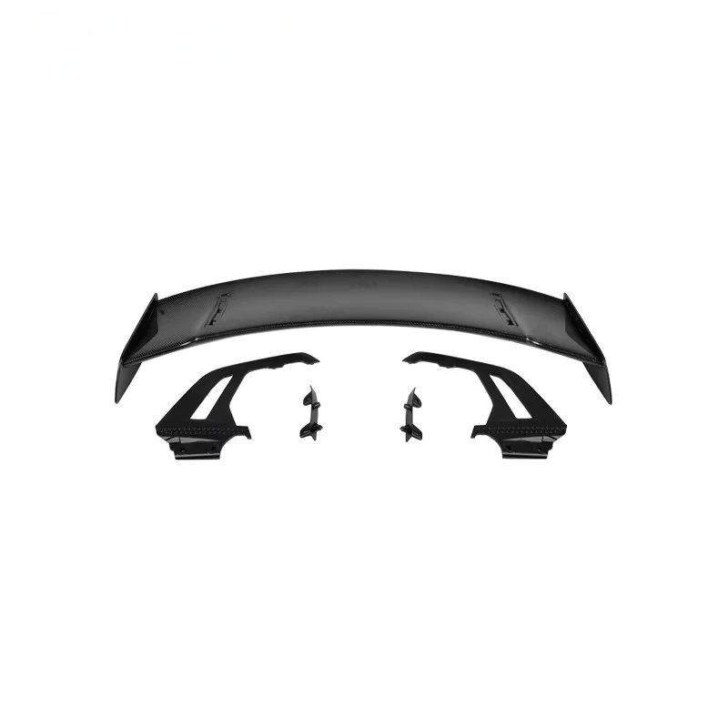 GT3 4.0 Logo Dry Carbon Fiber Rear Wind Spoiler For 911 992 Car Exterior Upgrade Accessories