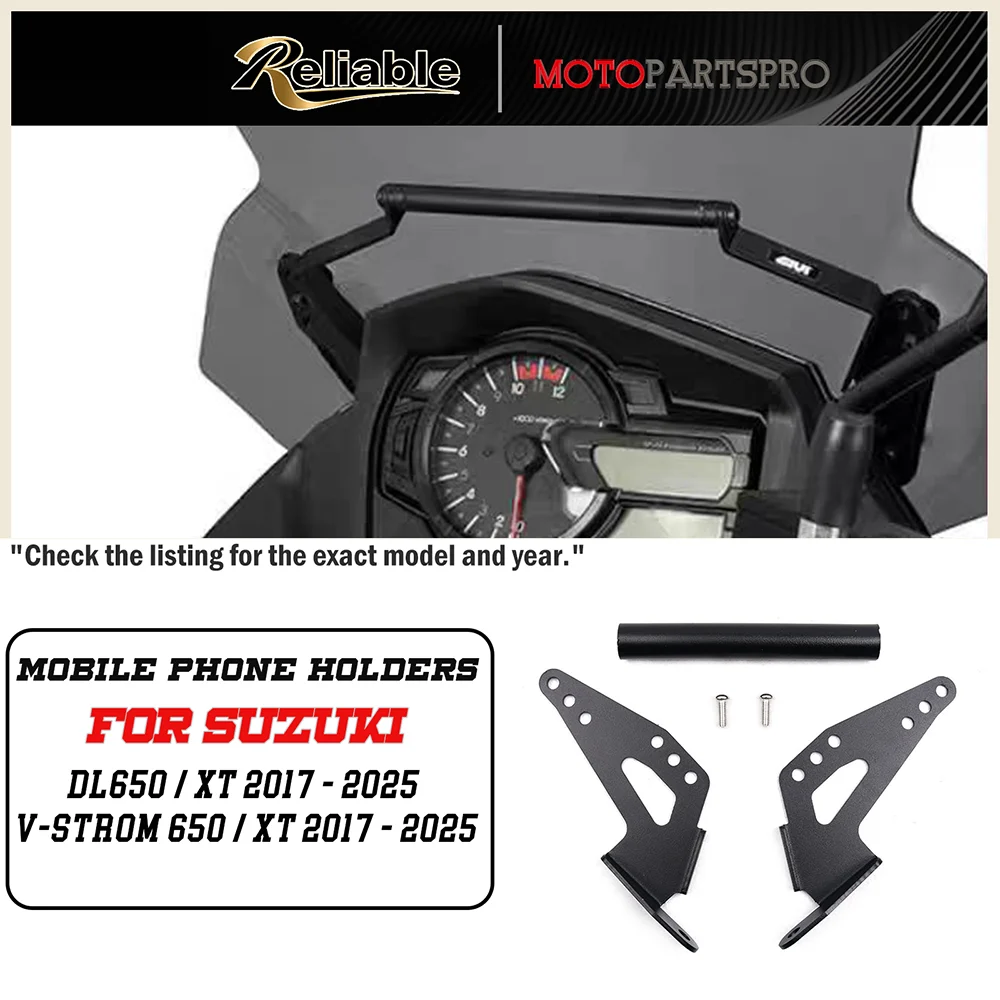 For Suzuki Vstrom DL 650 Vstrom650 2024 Motorcycle Accessories V-Strom DL650 XT Motorcycle Navigation Plate Bracket Phone Mount