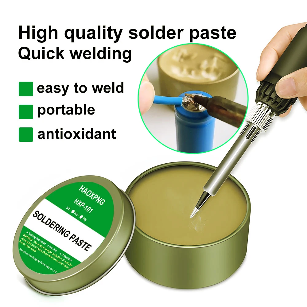 Solder Paste Scaling Powder Low Temperature Rosin Disposable Lead-free High Purity Electric Soldering Iron Repair Welding Oil