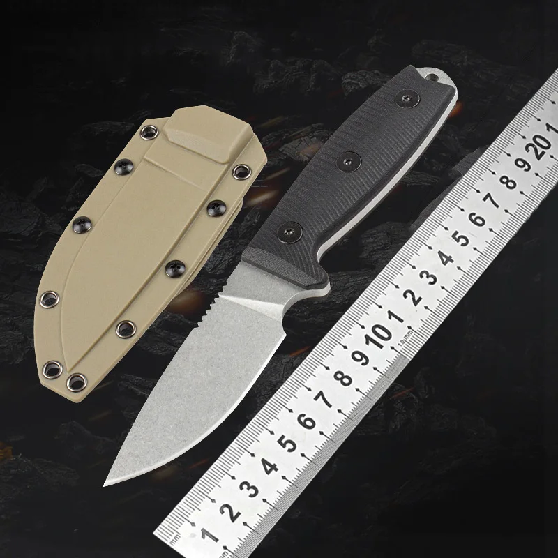 9CR18MOV Fixed Blade Knife Multifunctional Portable Outdoor Survival Knife Hunting Knives Camping EDC Tool