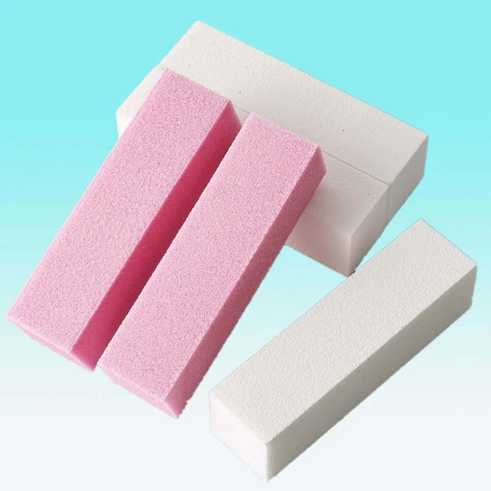 

4 Sided Sanding Nail Buffer Blocks Fine Grit Buffing Blocks for Acrylic and Natural Professional Nails Buffers Nail Tools ﻿