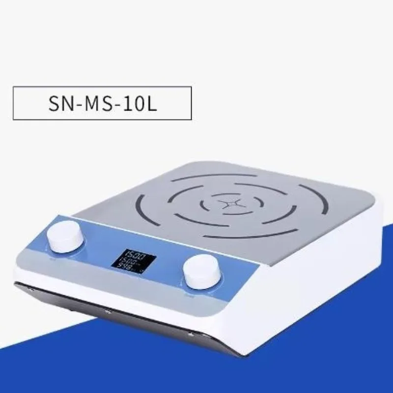 Magnetic Stirrer SN-MS-10L Laboratory Use Small Digital Display Electromagnetic Force Dispersion Stirrer  Capacity 10L