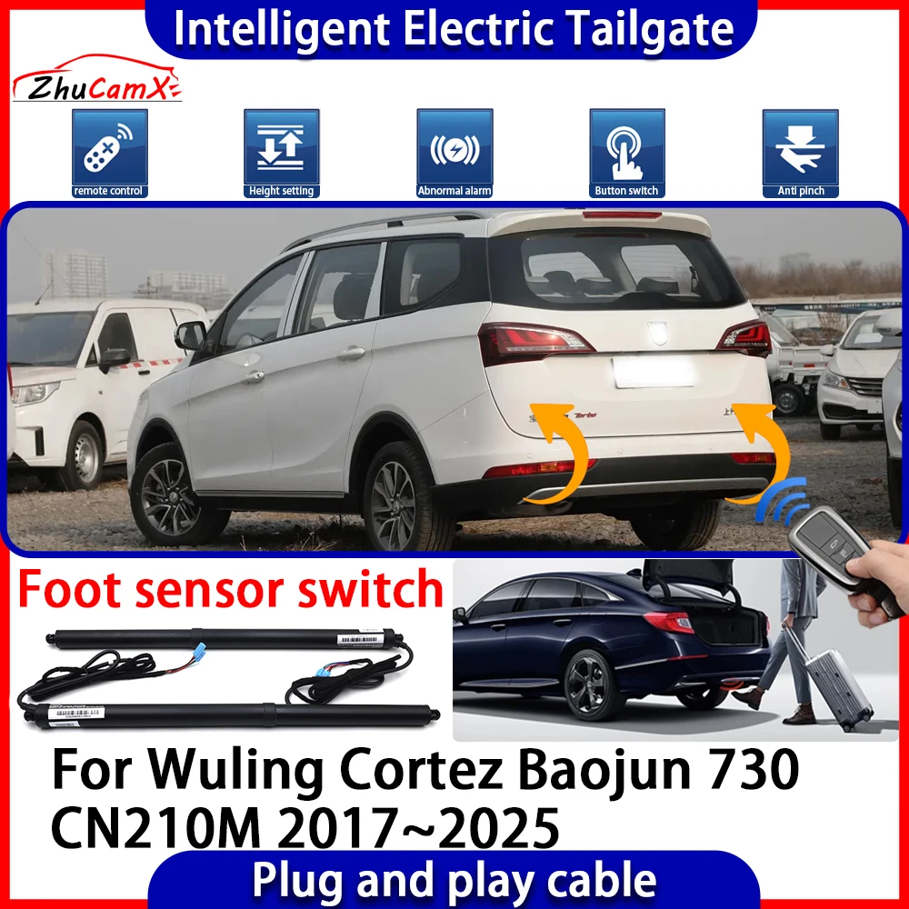 

Automatic Lifting kit Opening Trunk Intelligent Electric Tail Gate Lift Tailgate for Wuling Cortez Baojun 730 CN210M 2017~2025