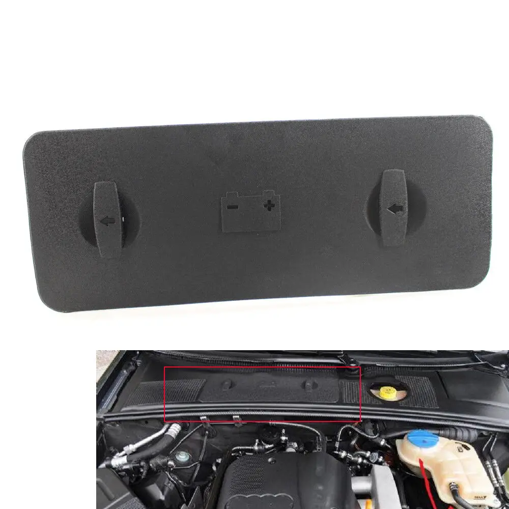 Premium Battery Tray Cover Cap for Audi A4 8E B6 B7 Sedan 2001-2008 Durable 8E1819422A Battery Top Cover with Frame Protection