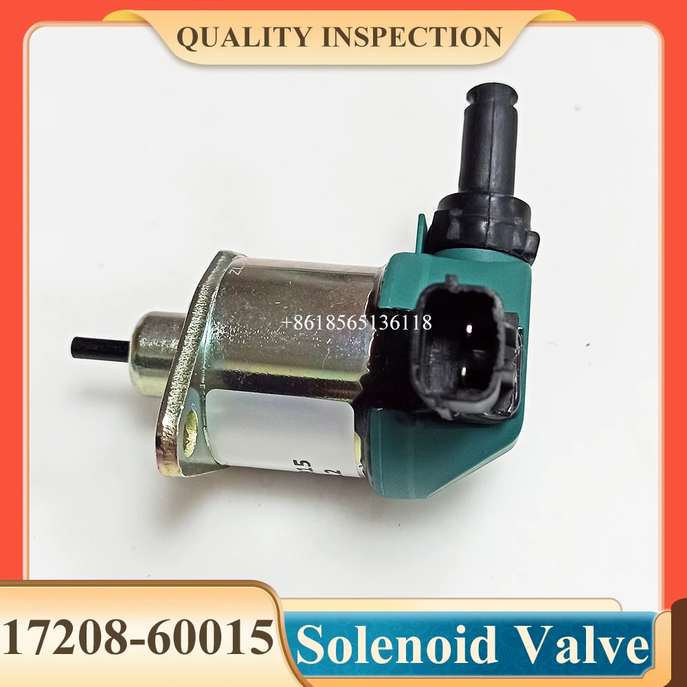 

17208-60010 17208-60015 17208-60016 12V Stop Solenoid For Kubota D1005 D1105 D905 Fuel Shutdown Shut Off Solenoid