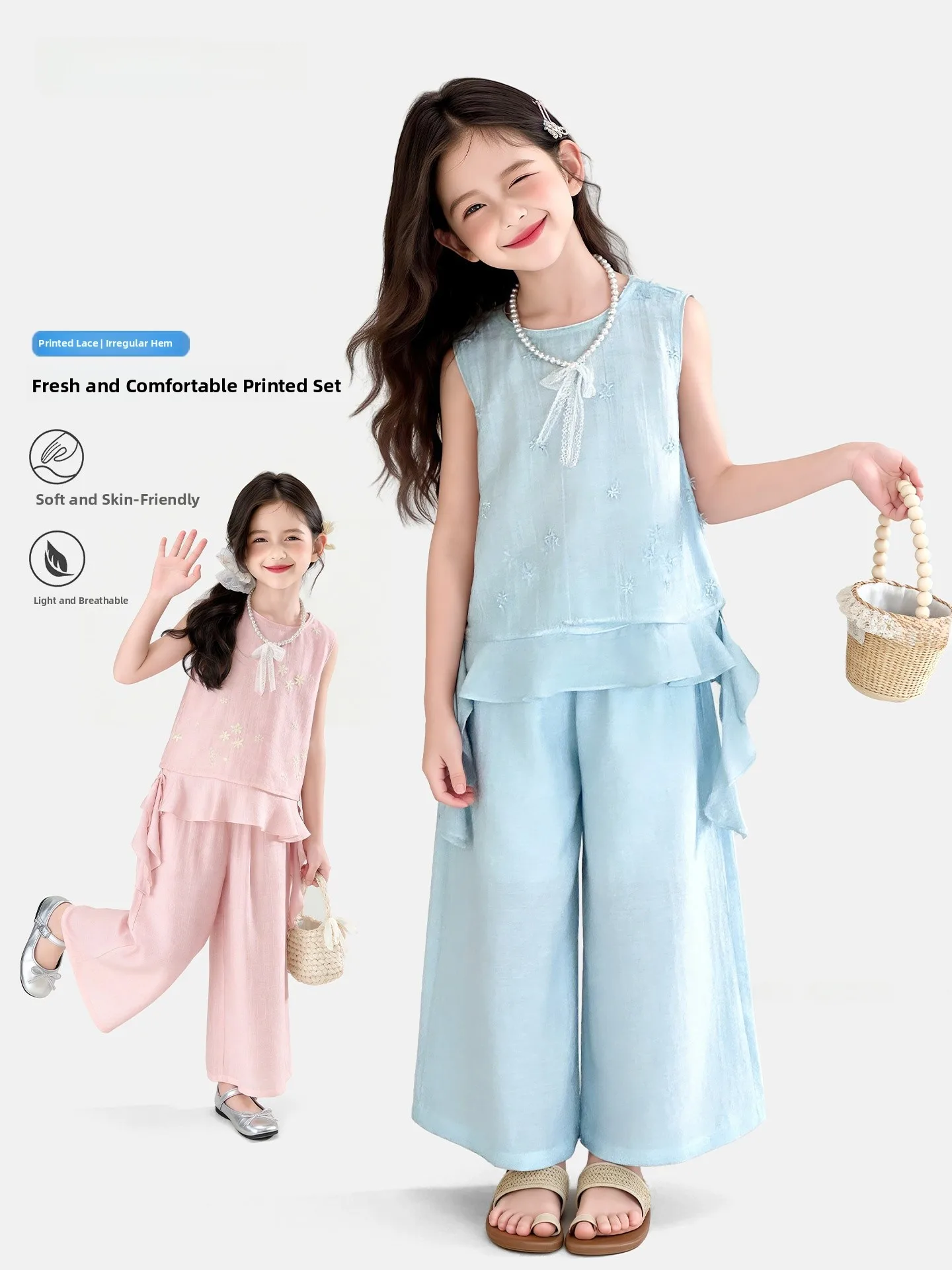 tenue-d'ete-pour-filles-pantalon-a-jambes-larges-style-princesse-ensemble-deux-pieces-respirant-imprime-confortable-vetements-pour-enfants