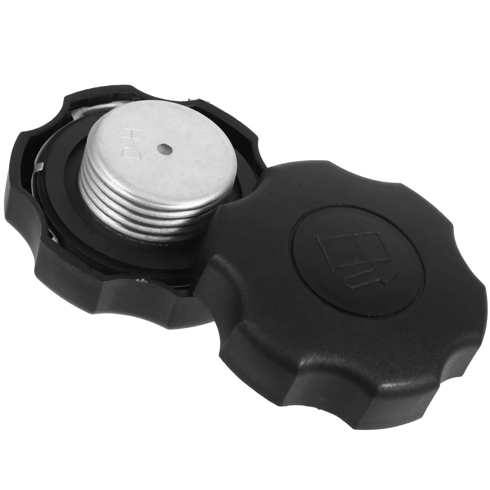 

2Pcs Oil Tank Cap for Lawn Mower Engine Fuel Caps Compatible with 168f188f Generator Atv Gas Tank Cover Mower Machine Part