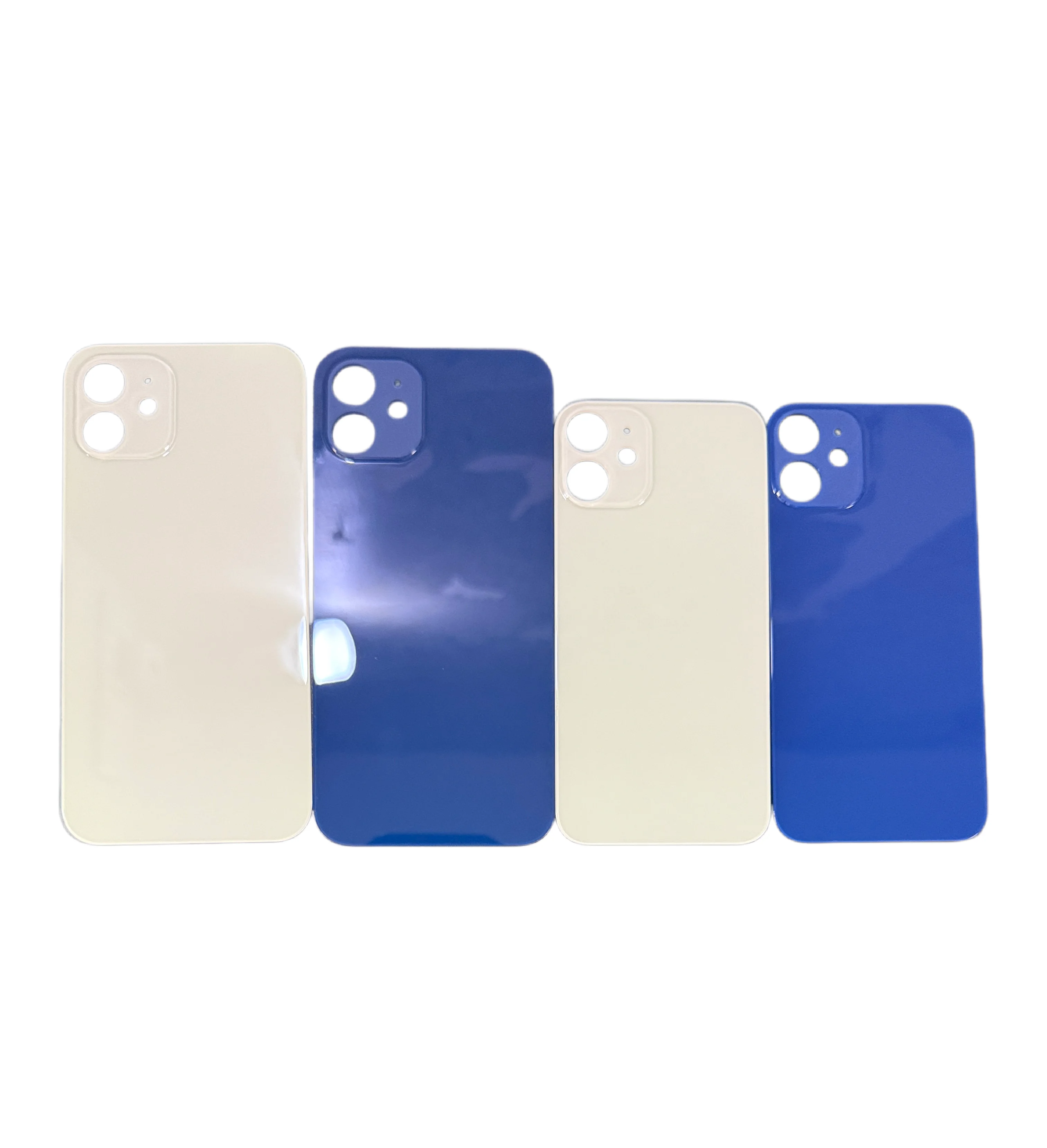 1PCS Rear Back Glass Large Hole Solid Color Suitable for iPhone 12 Mini 12MINI Back Cover Glass Replacement Repair Rear Glass view 6