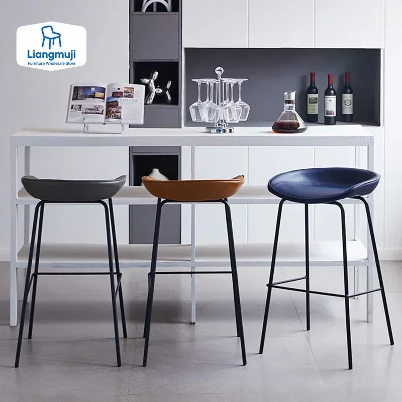 

Bedroom Minimalist Bar Stools Balcony Designer Makeup Accent Wishbone Bedroom Gaming Dining Chairs Nordic Sillas Bar Furniture