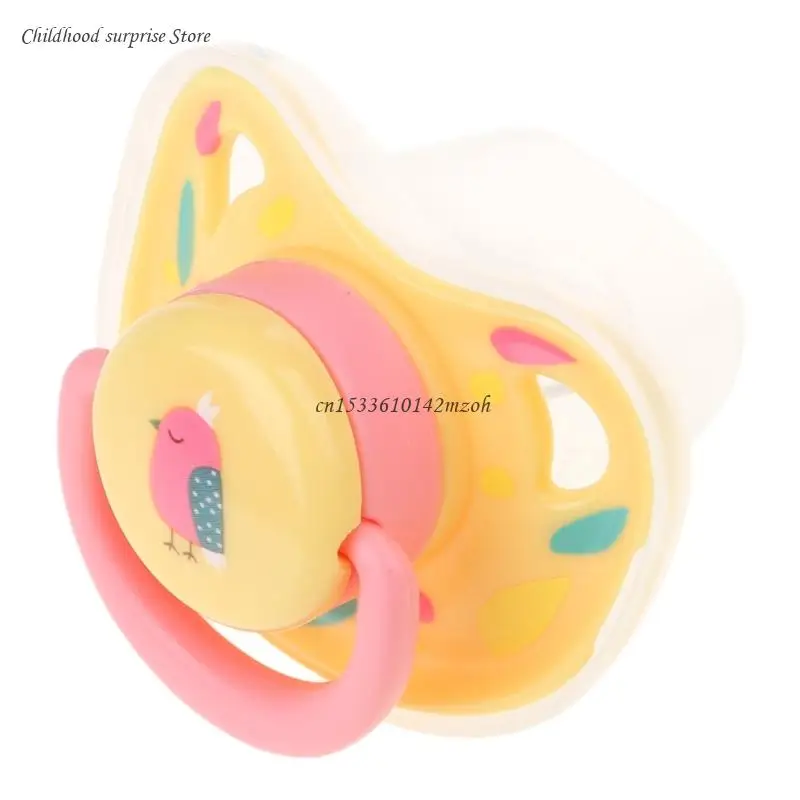 Calming Baby Pacifier Breathable & ปลอดภัยซิลิโคนทารกแรกเกิด Pacifier แบบพกพา Gentle Soothe Pacifier สำหรับเด็กผู้หญิงของขวัญ