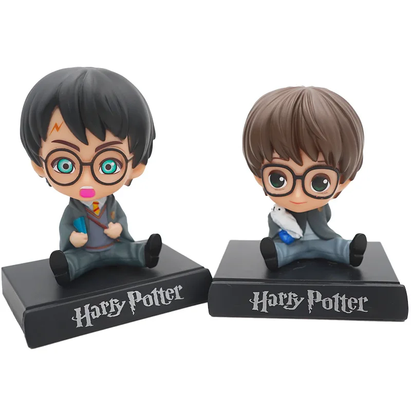 Harry Potter Car Ornaments Shaking Head Hermione Granger Car Decoration Car Interior Accessories Action Figures Model Hottoys