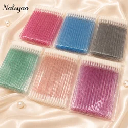 50Pcs Wholesale Disposable Lip Brush Individual Lash Cleaning Mascara Applicator Makeup Brushes for Eyelash Extension Removal