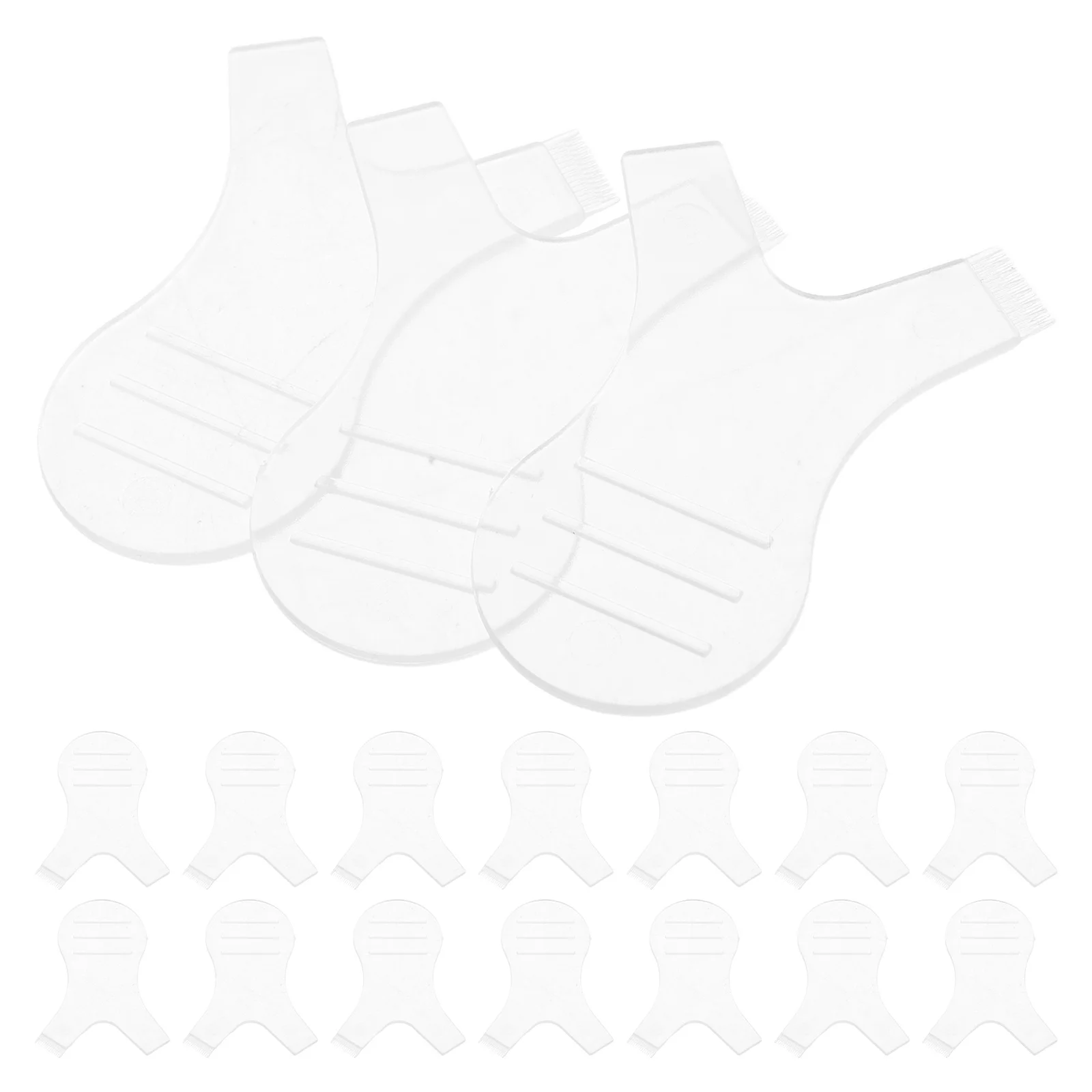 แปรงยกขนตา 50 ชิ้น รูปทรงตัว Y สำหรับยกขนตา ต่อขนตา แปรงดัดขนตาพลาสติก น้ำหนักเบา พกพาสะดวก อุปกรณ์แต่งหน้า