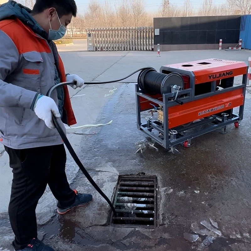 360 Degree Rotating High Pressure Jet Nozzle Stainless Steel Rotatable Drain Spray For Pipeline Sewer Blockage Cleaning Tools