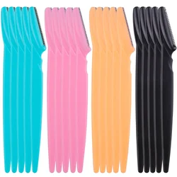 3/10Pcs Eyebrow Trimmer Blade Shaver Portable Face Razor Eye Brow Epilation Hair Removal Cutters Safety Razor Woman Makeup