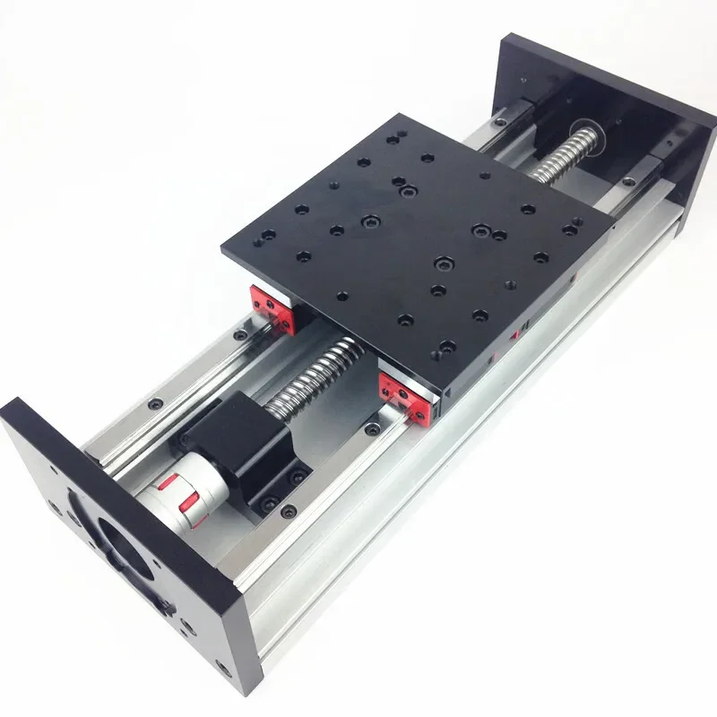 

Gx150 Heavy Load Sliding Table Double Linear Guide Rail Ball Screw Linear Slide Module High Precision Precision Guide Rail