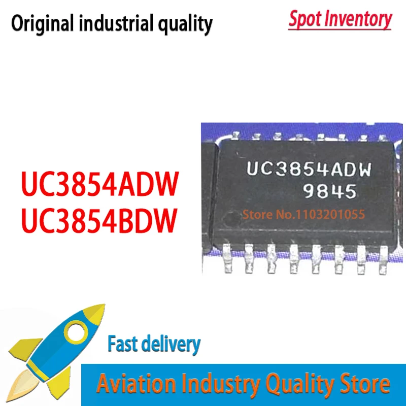 5Pcs/lot UC3854ADW UC3854BDW  UC3854 SOIC16 quality goods New Original  In Stock