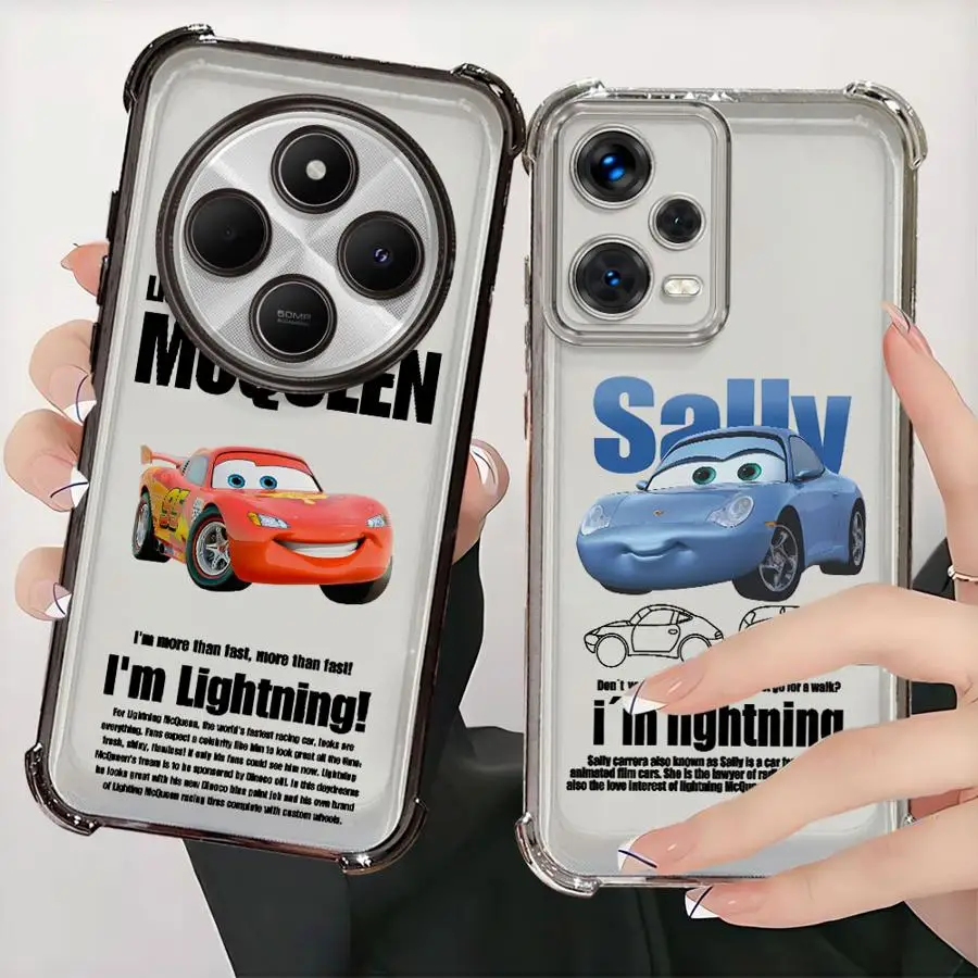 

Чехол Sally Lightning McQueen для Xiaomi Redmi K80 Pro 14C 13C A3X K80 5G A3 A5, мягкий чехол для телефона