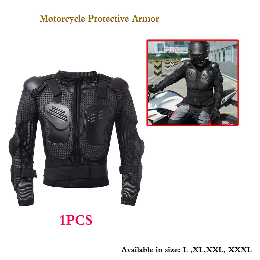 Motorcycle Protection Riding Gear Jacket Armor Spine Shoulder  Chest Full Body