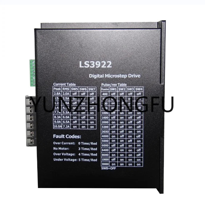 110/130 Three-Phase High-Voltage Hybrid Stepper Motor 8-50nm High Torque 3922 High Power Driver Set