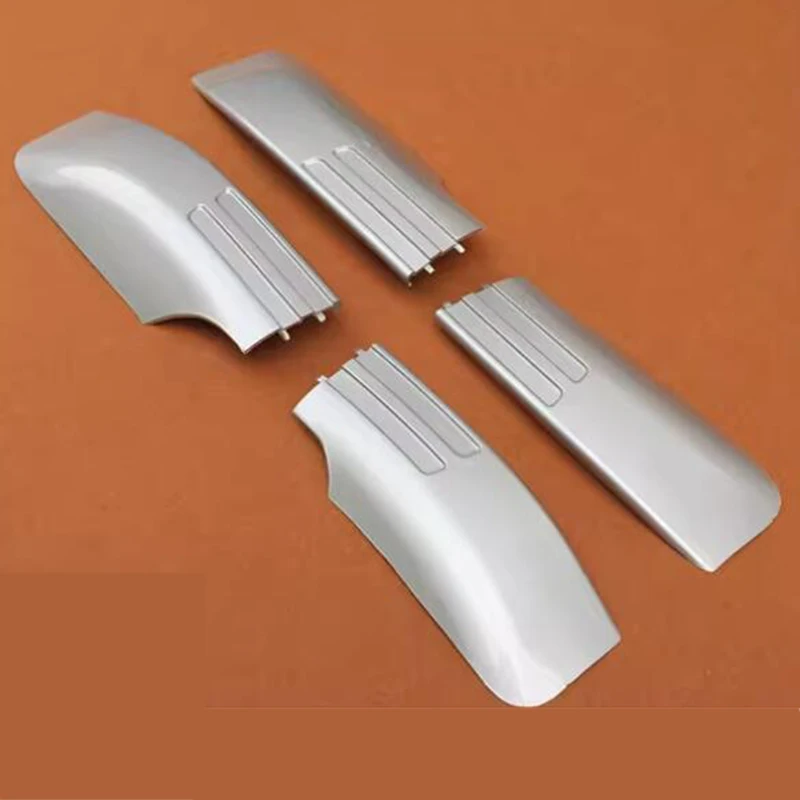 For  BMW X6 E71 2008-2014 Silver SUV Partial Roof Rails Rack Leg Cover End Cap Protector Cover Car Accessories