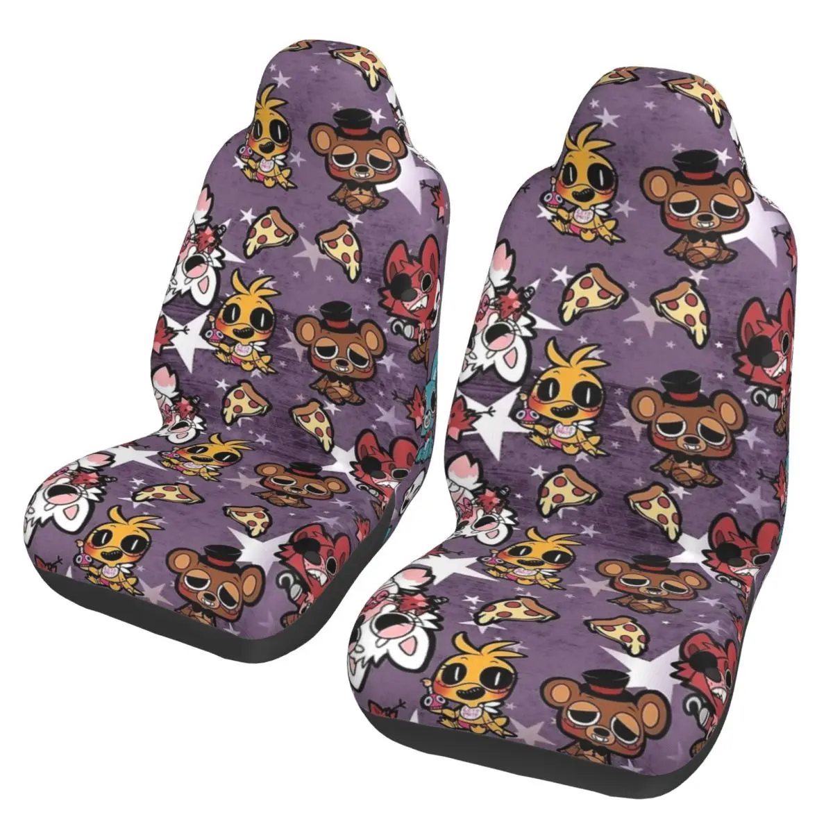 FNAF At Freddys Universal Car Seat Cover Off-Road AUTOYOUTH Front Rear Flocking Cloth Cushion Fiber Car Styling