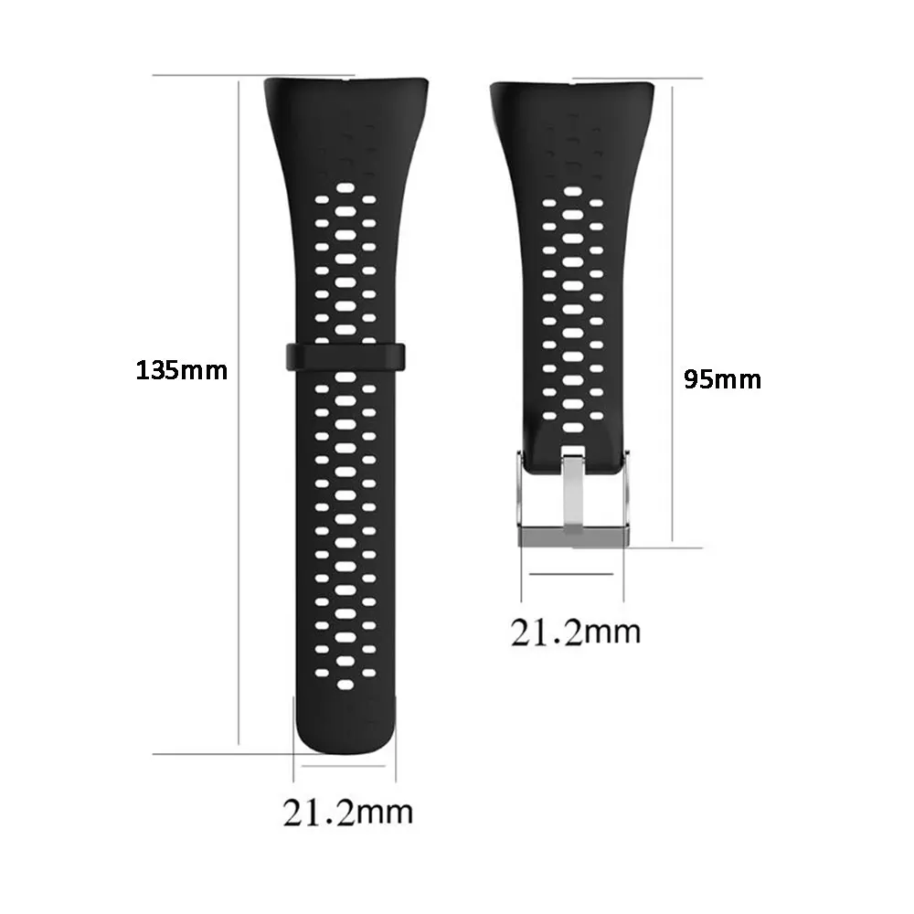 Breathable Bügel Für Polar M400 M430 Silikon Armband Smart Uhr Band Ersatz Armband Armband Für POLAR Gürtel Mit werkzeug