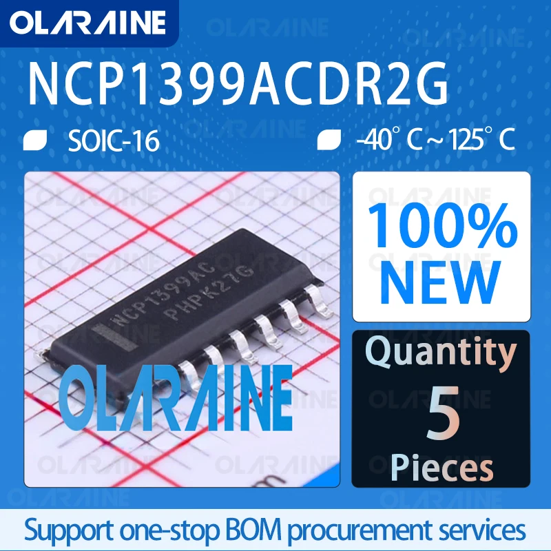 NCP1399ACDR2G SOIC-16 Power management regulators, voltage switching controllers IC chip circuit controller switch olaraine