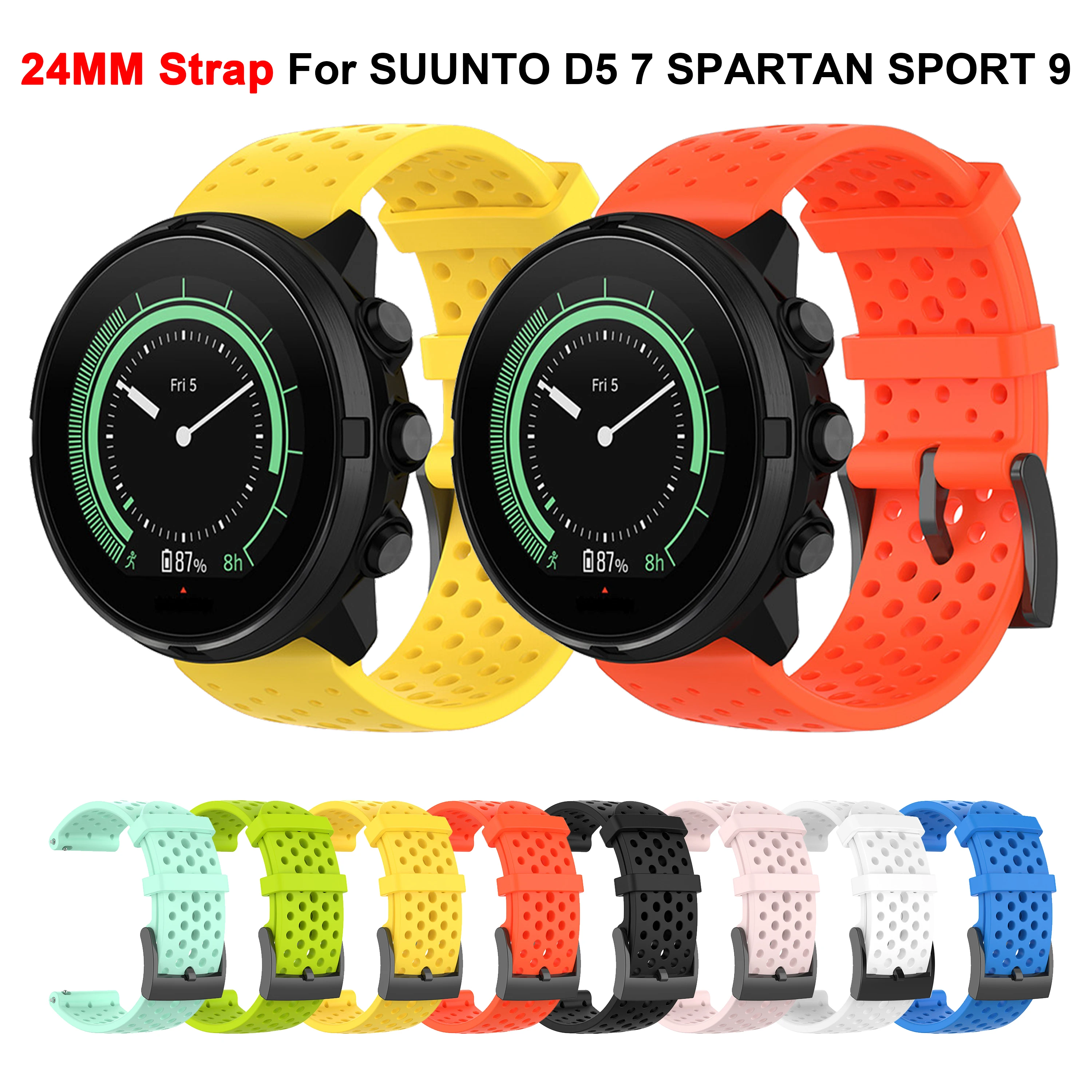 24Mm Silicone Strap… - image