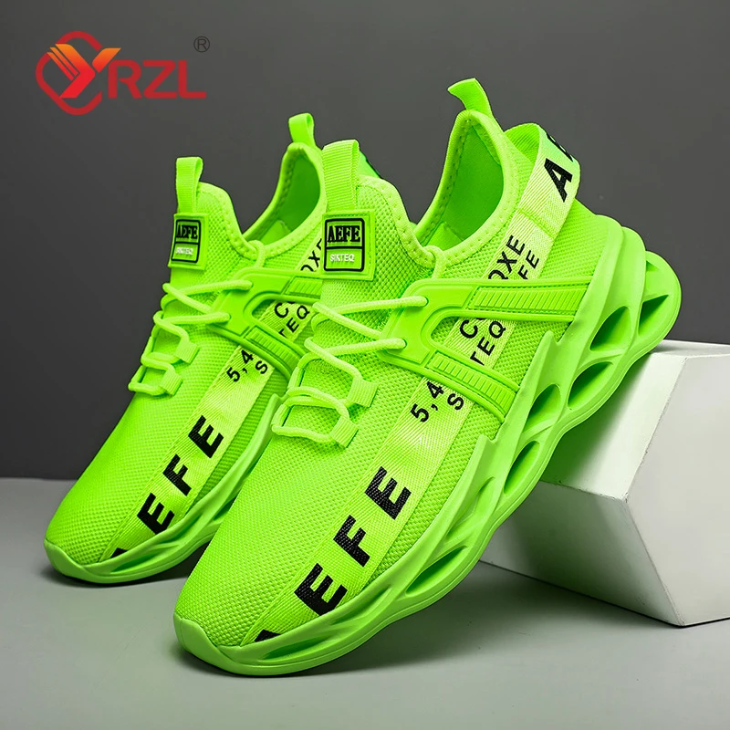 

YRZL Men Shoes Sneakers Man Tenis Luxury Designer Shoes Mens Casual Shoes Platform Shoes Non Slip Running Shoes for Men