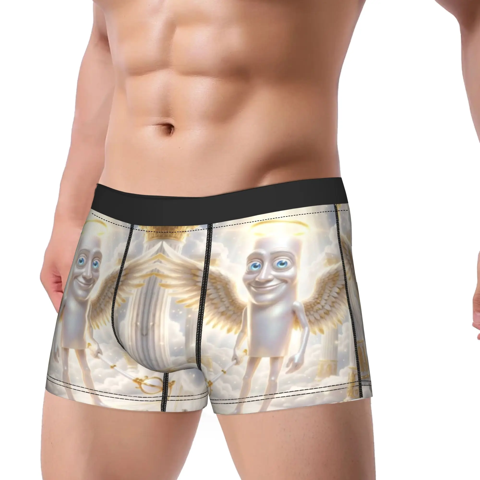 Tung Tung Tung Sahur Funny Meme Man Boxers Ultra Soft Underwear  Underpants