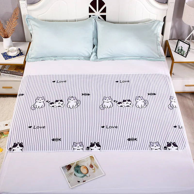 Reusable Baby Changing Mat Cover Diaper Mattress Bed Sheets for Newborn Baby Waterproof Portable Change Pad Table Floor Play Mat