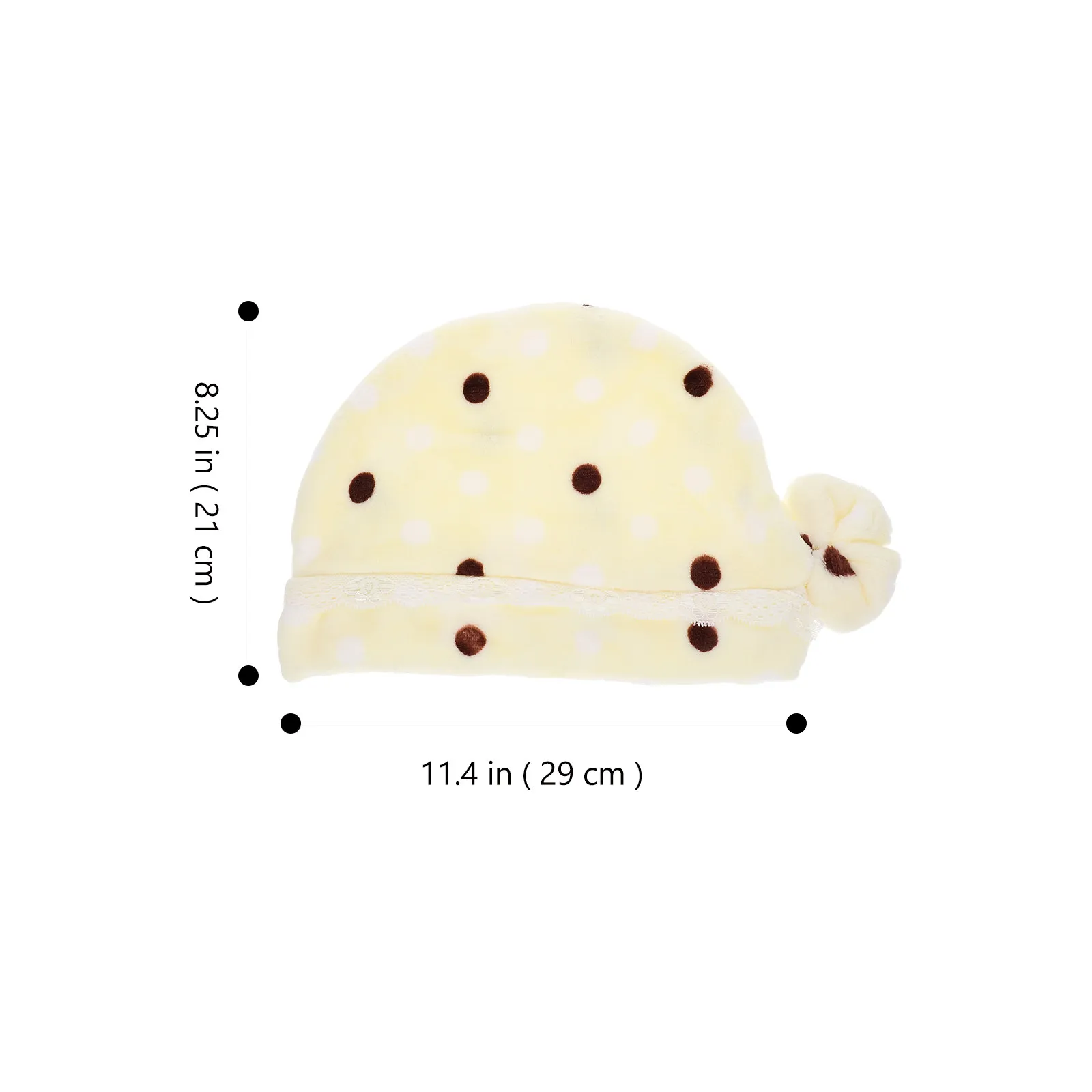 2Pcs Flannel Postpartum Hat Adorable Maternity Sleep Cap Household Confinement Soft Breathable Portable Pregnant Woman Accessory