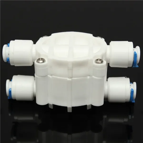 4 Way 1/4 Port Auto Shut Off Valve For RO Reverse Osmosis Water Filter System