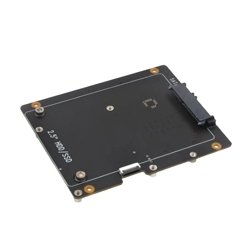 X1006 Pcie To 2.5Inch SATA SSD/HDD+M.2 2280 SSD Shield For Raspberry Pi 5 NOT Support Boot From SSD